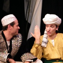 Humorous Stories from Arabian Middleage, Theater Dialog